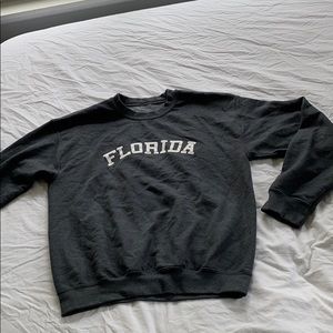 Navy “Florida” crewneck